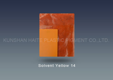 SY14 jaune dissolvant 14 CAS 842 07 poudre d'orange du Soudan I de 9 synonymes formée