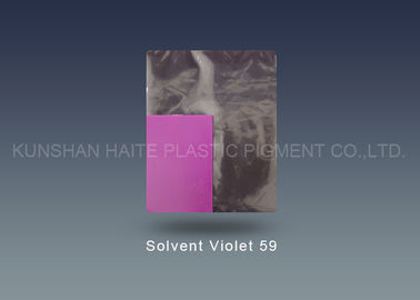 CAS 6408 72 6 point de fusion dissolvant de la violette 59 186℃ 25Kg par tambour