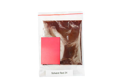25Kg par poudre dissolvante du rouge 24/Brown de tambour a formé le colorant à solvant
