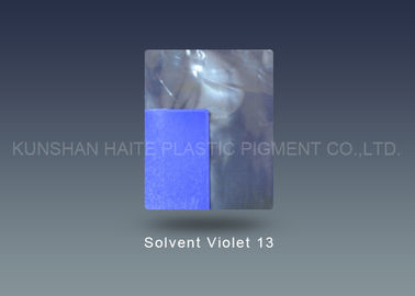CAS 81 48 1 granule dissolvant 100μm/pouce carré de la densité 1.35℃ de la violette 13 de <3%