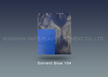 CAS 116 75 6 bleu dissolvant 104, colorant à solvant bleu du SB 104 pour le nylon
