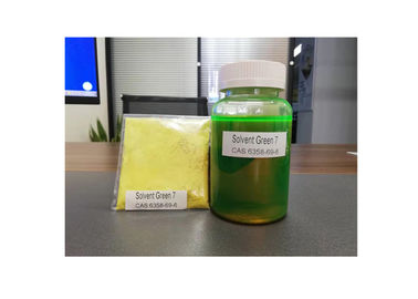 CAS 6358 vert dissolvant 7 de poudre soluble dans l'eau du colorant 69 6 pour l'encre fluorescente