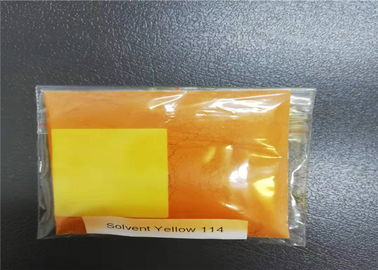 CAS No .75216 teinture en plastique soluble dans l'huile jaune dissolvante de 45 4 114 colorants à solvant