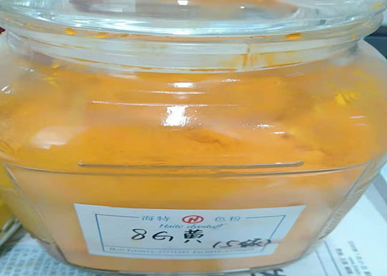 Poudre jaune fluorescente verte dissolvante du colorant à solvant 5 8GF de CAS NO.79869-59-3 dans des produits pétroliers