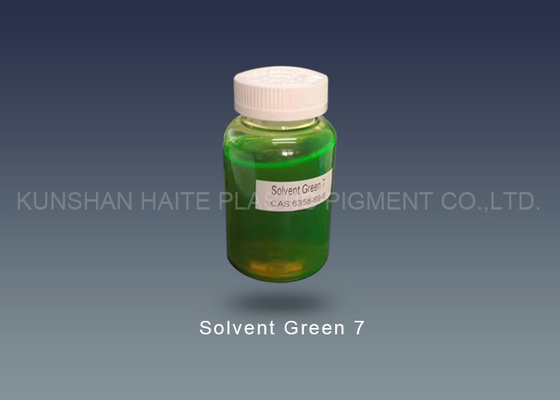 Colorant vert jaune fluorescent CAS 6358-69-6 Solvant vert 7 Colorant pour les encres de marquage