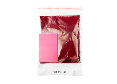 Coloration concrète de colorant de la poudre 41 rouge rouge de cuve de CAS NO.522-75-8 pour PS/PMMA